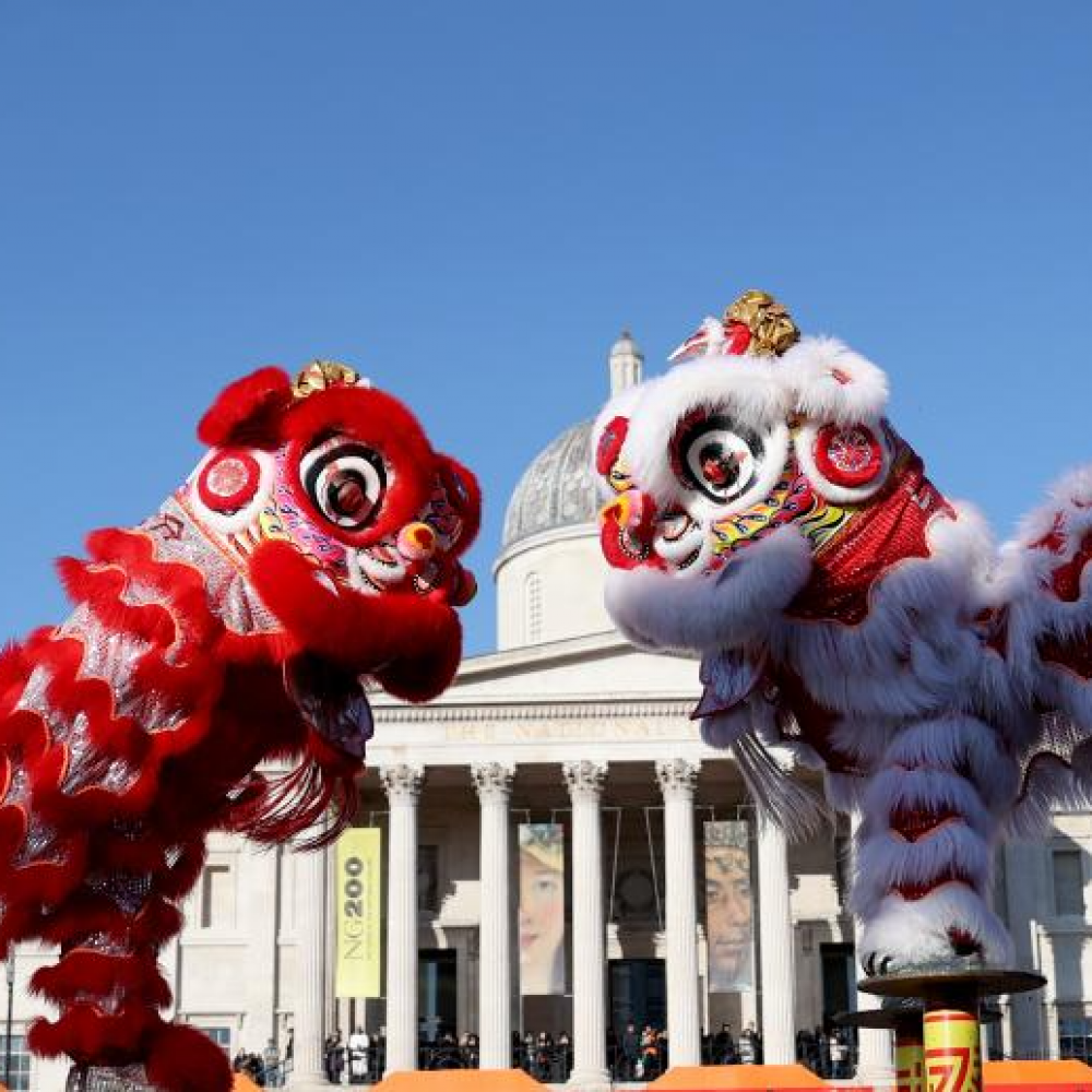 英国伦敦举行春节庆祝活动