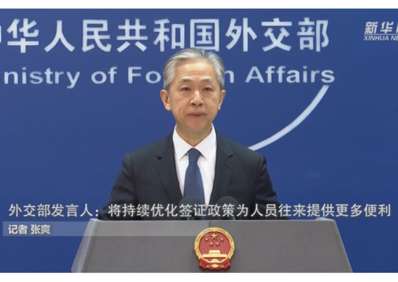外交部发言人：将持续优化签证政策为人员往来提供更多便利