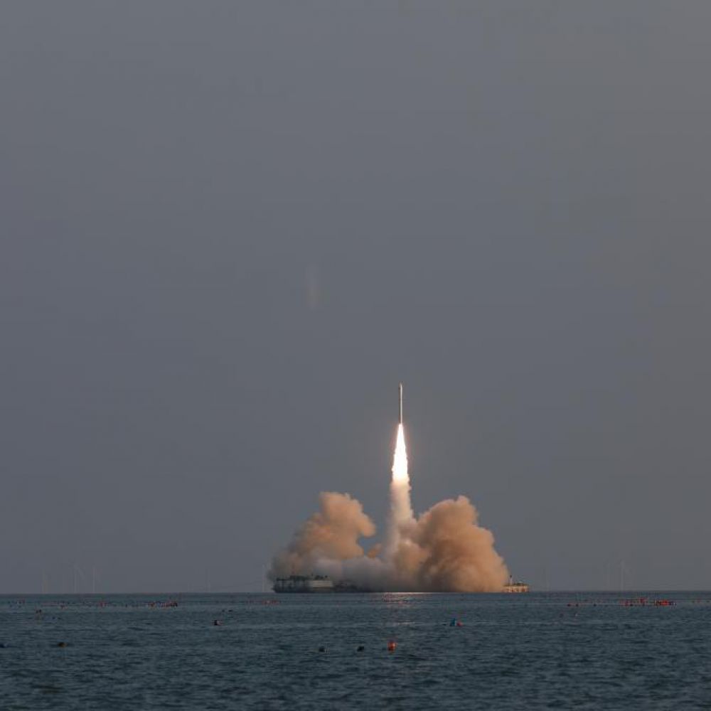 海上“一箭四星”！谷神星一号海射型运载火箭成功发射 