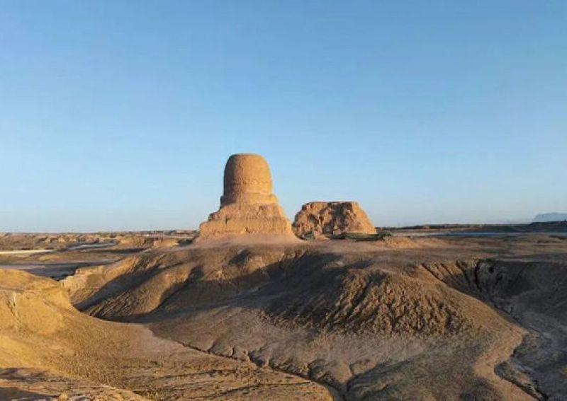 佛寺映千年，莫尔寺遗址见证丝路文化交融
