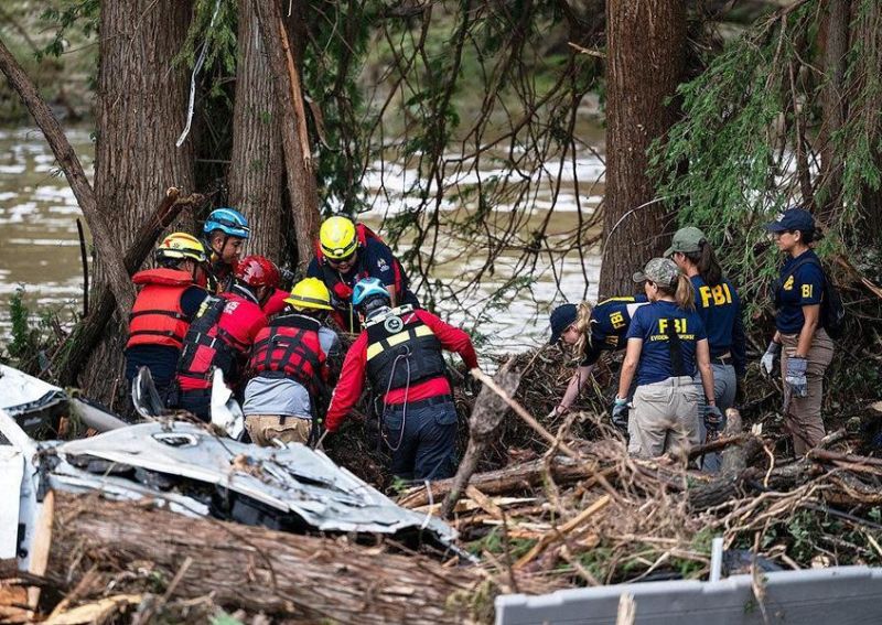 美国得克萨斯州洪灾已致超过100人死亡