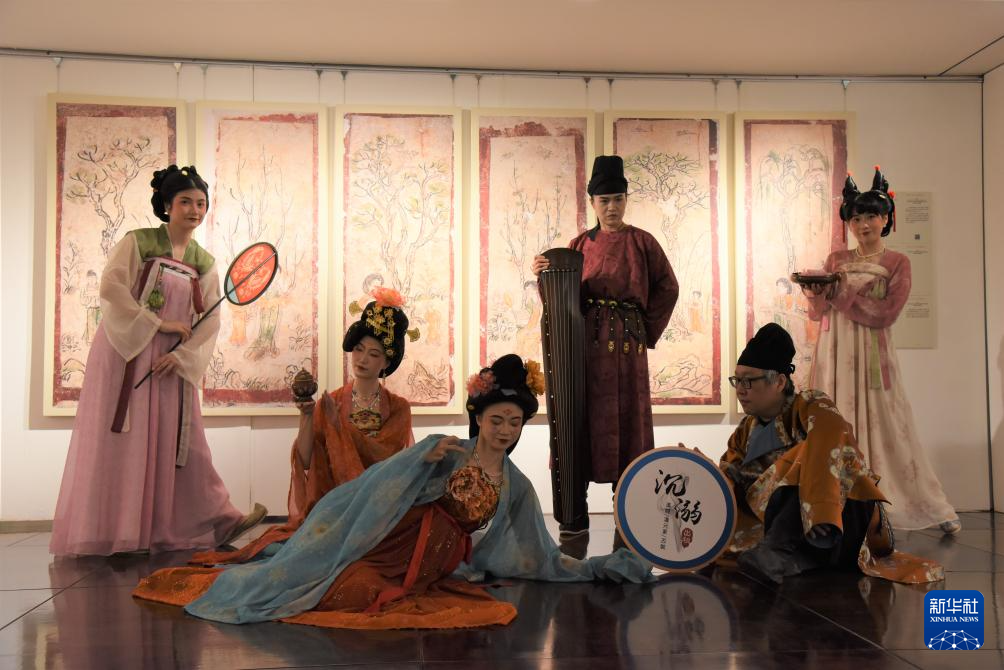 唐代壁画系列展在台湾新竹开启闭幕之作