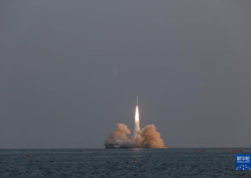 海上“一箭四星”！谷神星一号海射型运载火箭成功发射 
